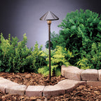 Six Groove One Light Path & Spread in Textured Architectural Bronze