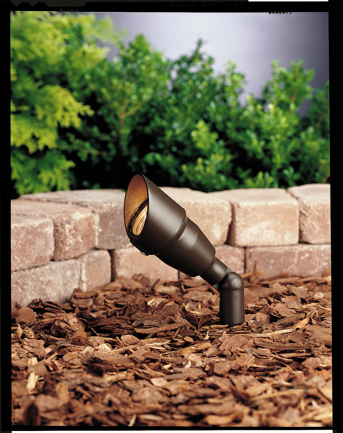 One Light Accent in Textured Architectural Bronze