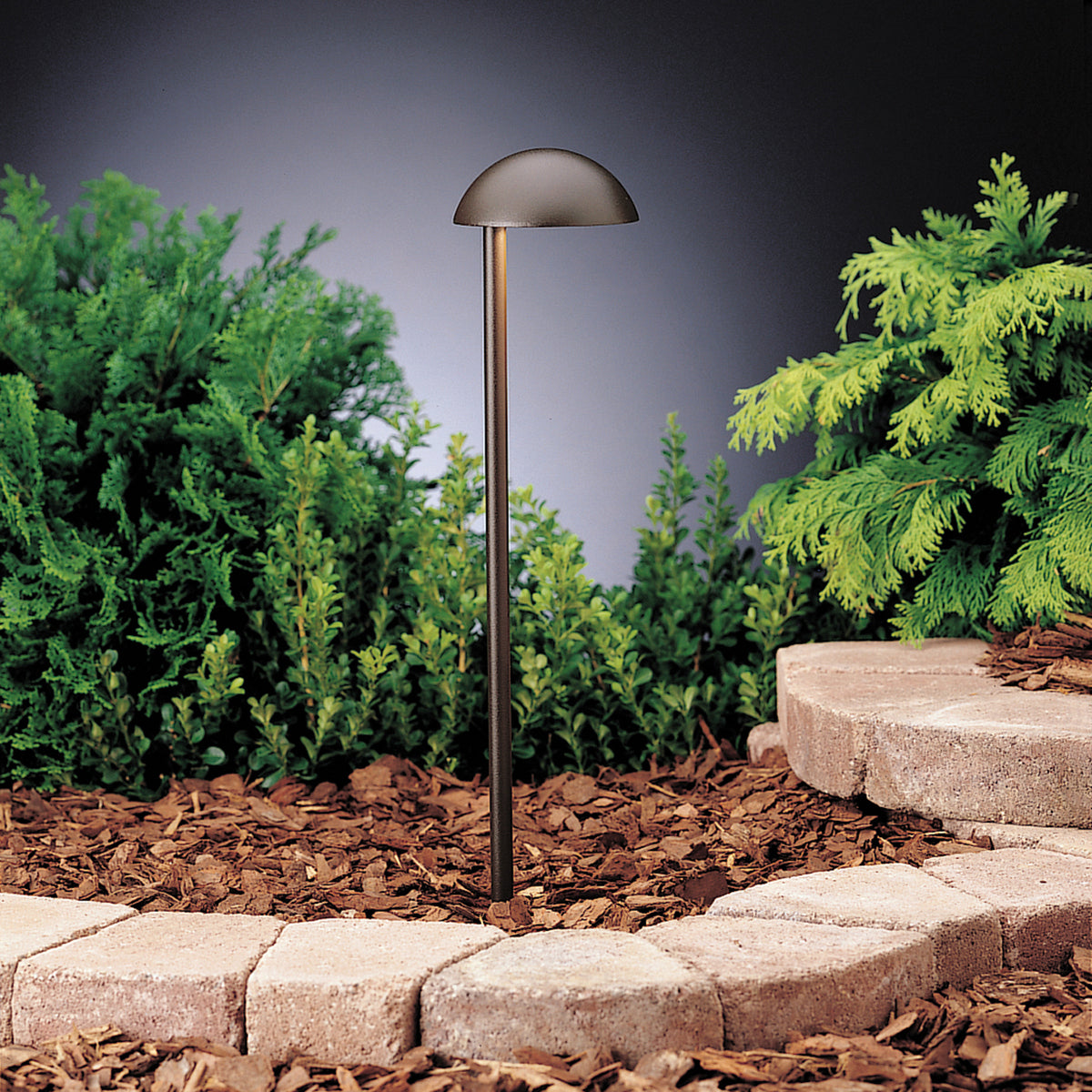 Eclipse One Light Path & Spread in Textured Architectural Bronze