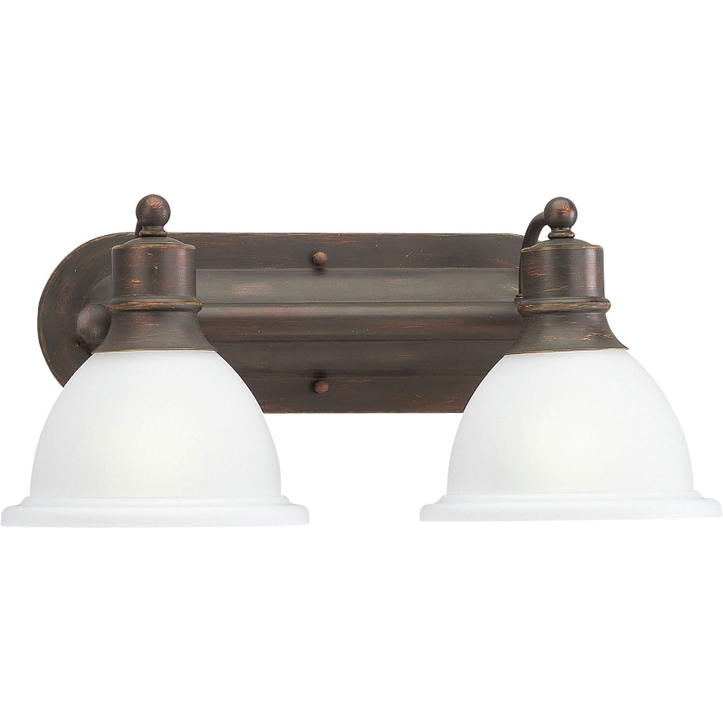 Madison Two Light Bath Bracket in Antique Bronze