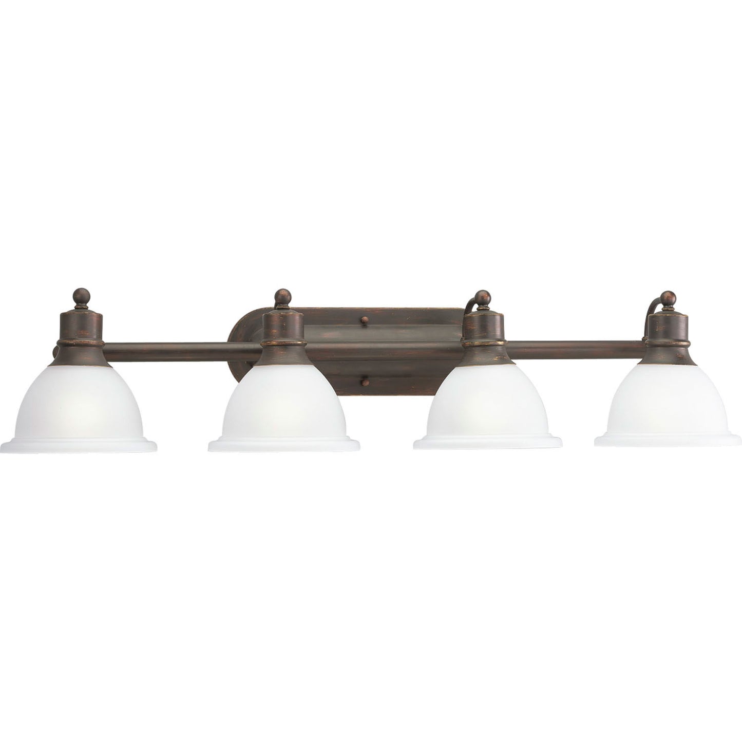 Madison Four Light Bath Bracket in Antique Bronze