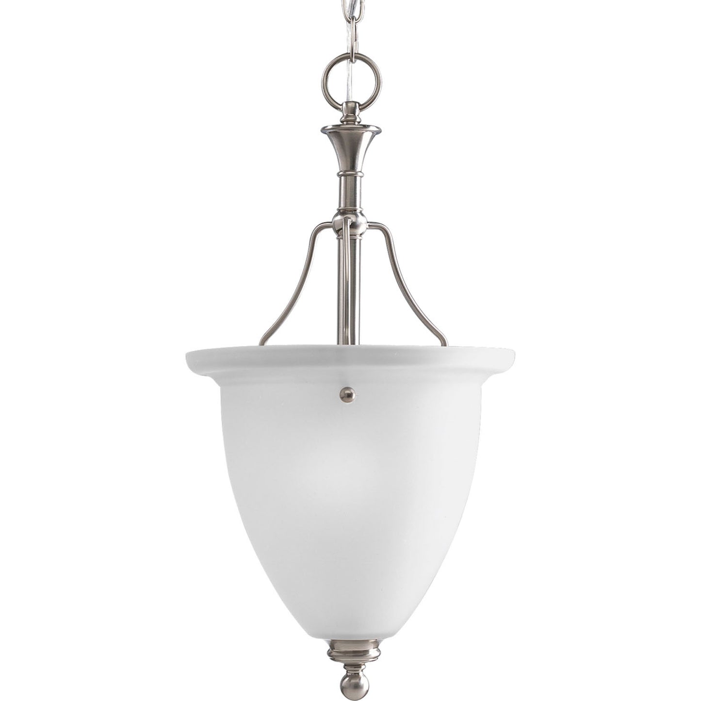 Madison One Light Pendant in Brushed Nickel