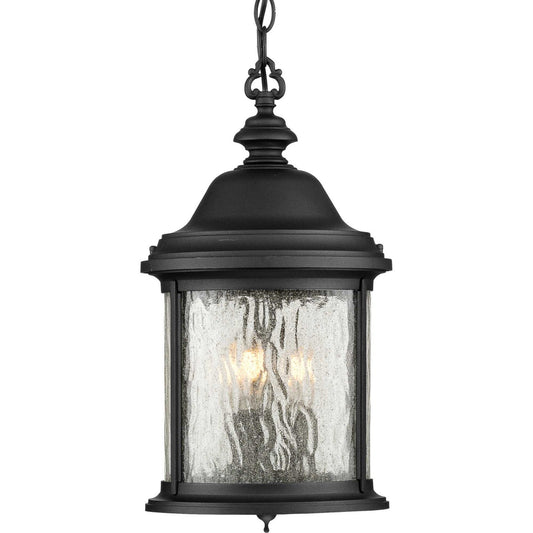 Progress Lighting - P5550-31 - Three Light Hanging Lantern - Ashmore - Textured Black