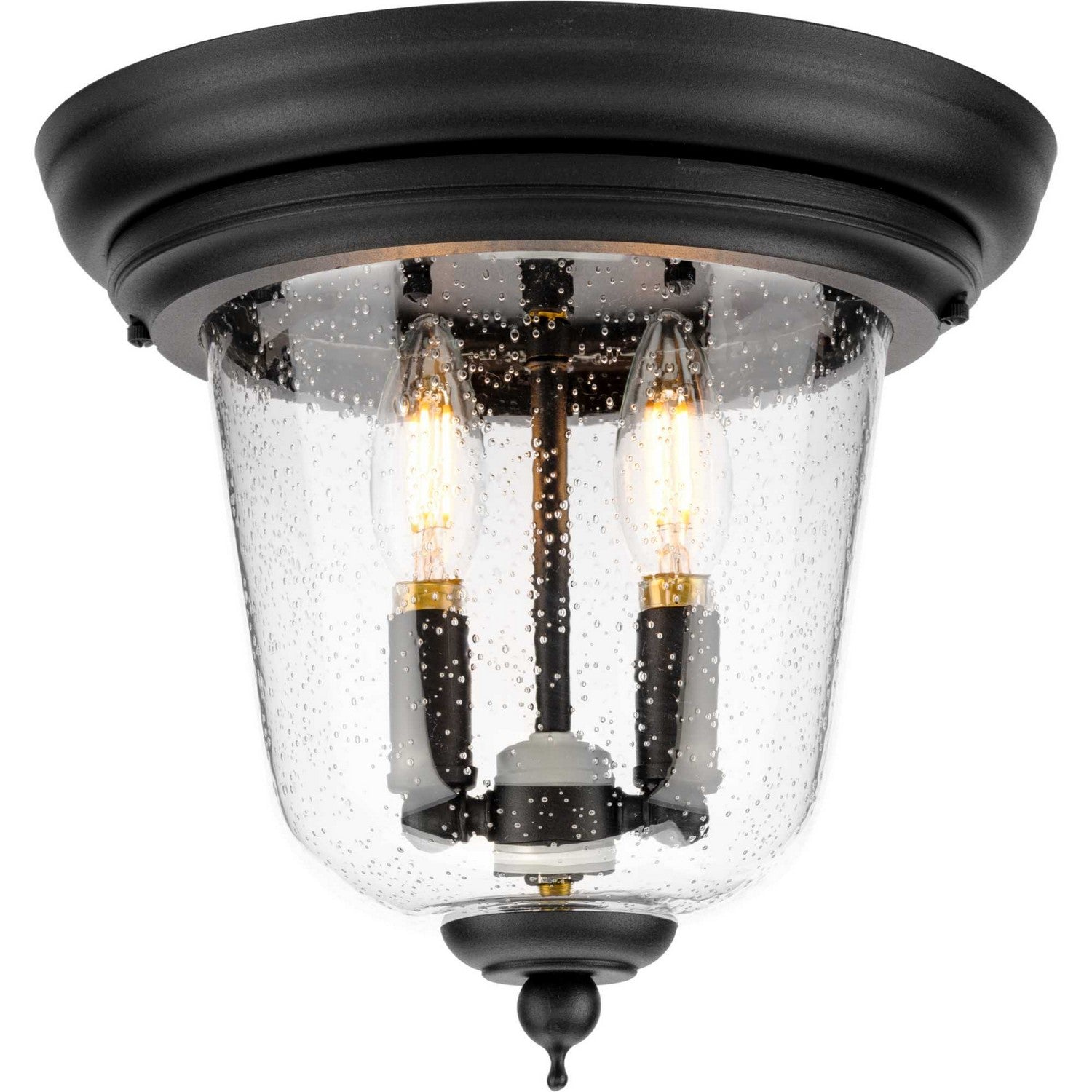 Progress Lighting - P5562-31 - Two Light Close to Ceiling - Ashmore - Textured Black