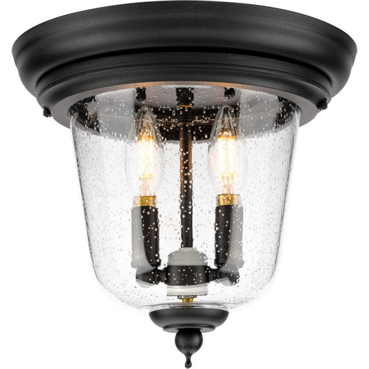 Progress Lighting - P5562-31 - Two Light Close to Ceiling - Ashmore - Textured Black
