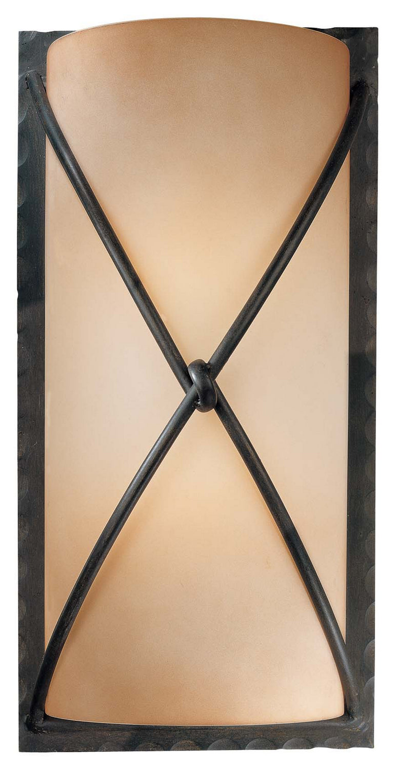 Aspen II Two Light Wall Sconce in Aspen Bronze