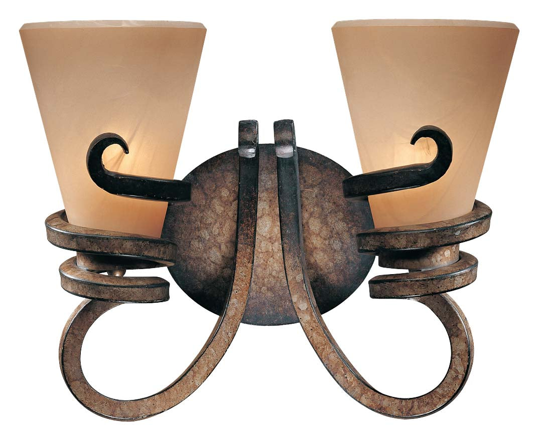 Tofino Two Light Bath in Tofino Bronze
