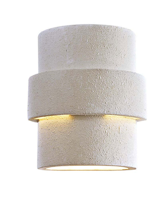 Ceramic One Light Pocket Lantern in White
