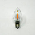 Sival LED Filament C7 Bulb, Plastic, 0.5W, Candelabra (E12) Base, shatter-resistant, 2300K, 500-Pack