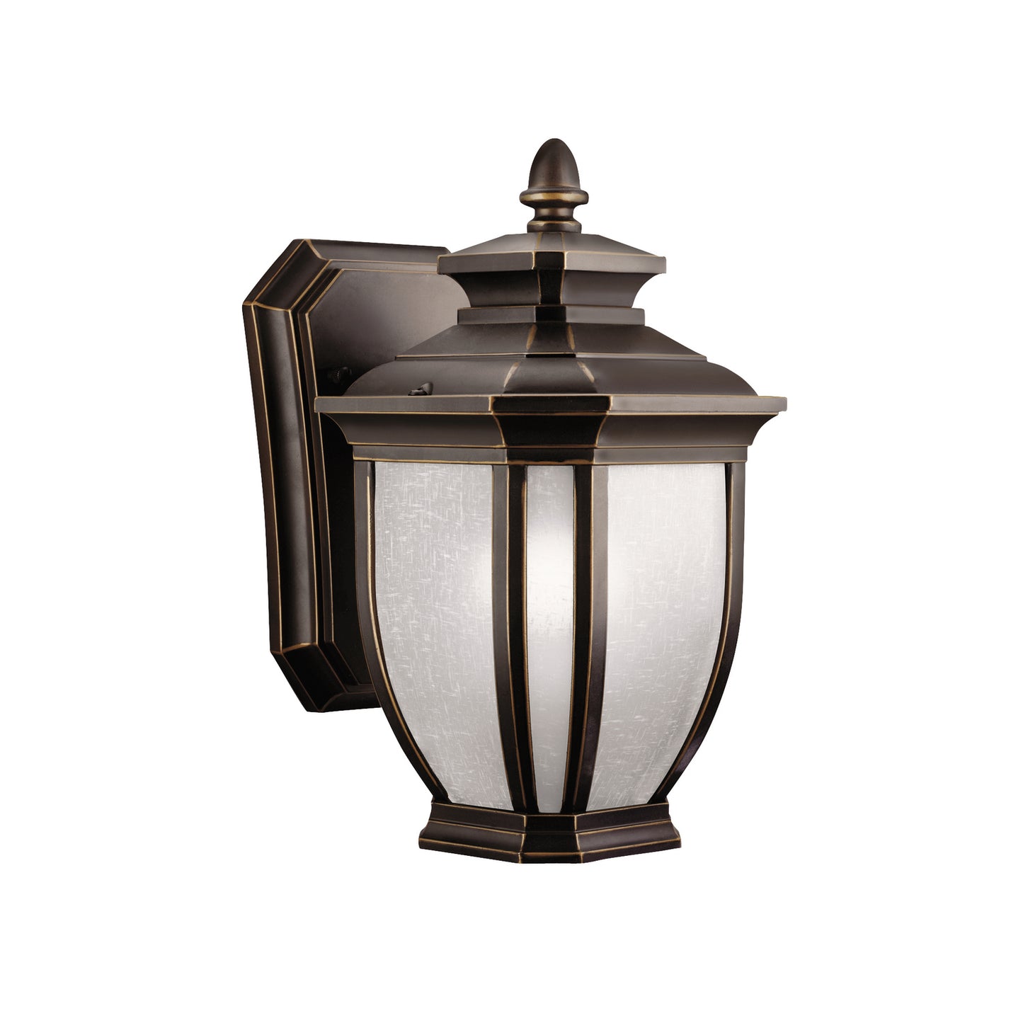 Salisbury One Light Outdoor Wall Mount in Rubbed Bronze