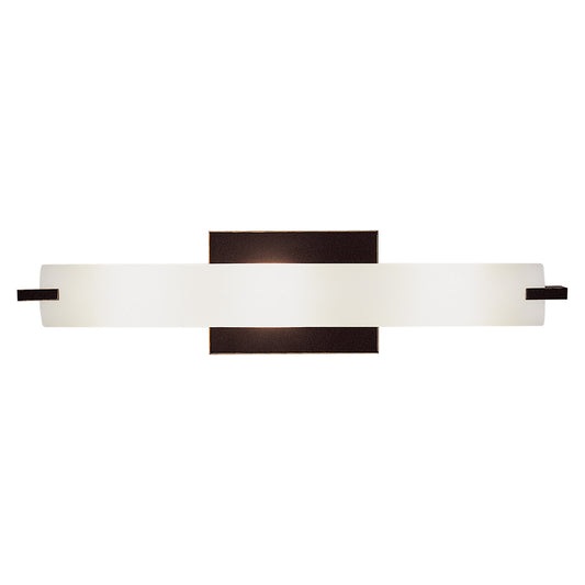 George Kovacs - P5044-37B - Three Light Bath - Tube - Dark Restoration Bronze