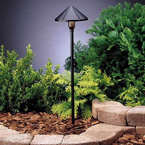 Six Groove One Light Path & Spread in Textured Black