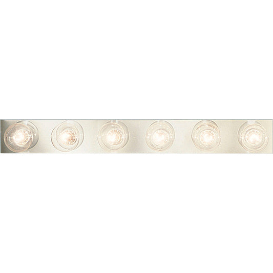 Broadway-Deluxe Six Light Bath Vanity in Polished Chrome