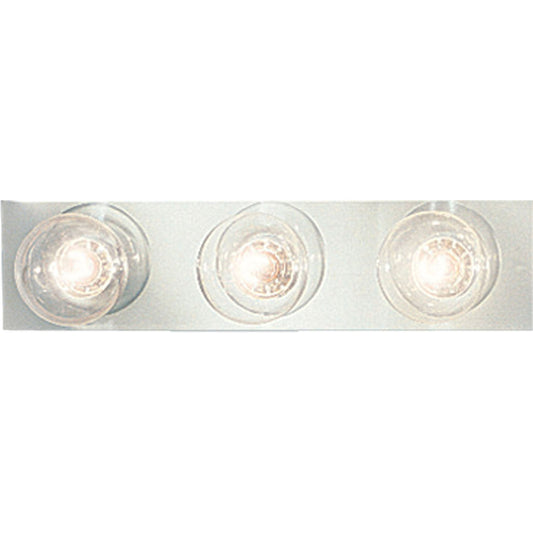 Broadway-Deluxe Three Light Bath Bracket in Polished Chrome