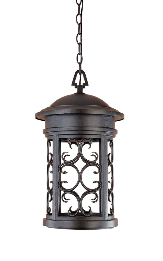 Ellington One Light Hanging Lantern in Oil Rubbed Bronze