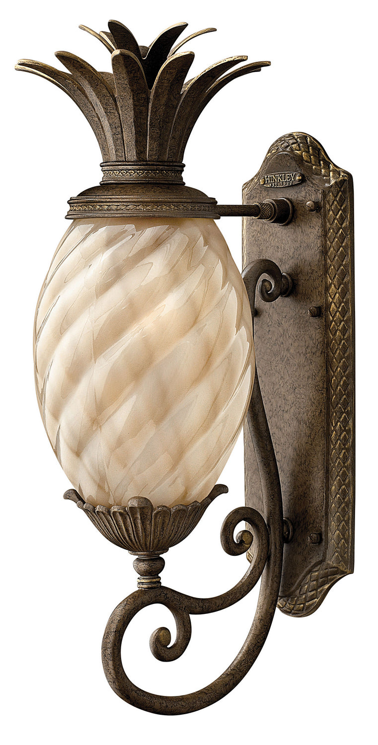 Plantation LED Wall Mount in Pearl Bronze
