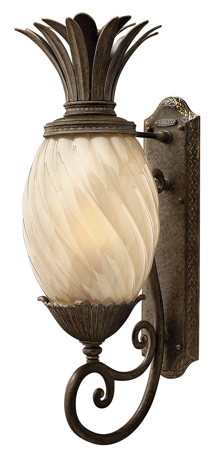 Plantation LED Wall Mount in Pearl Bronze