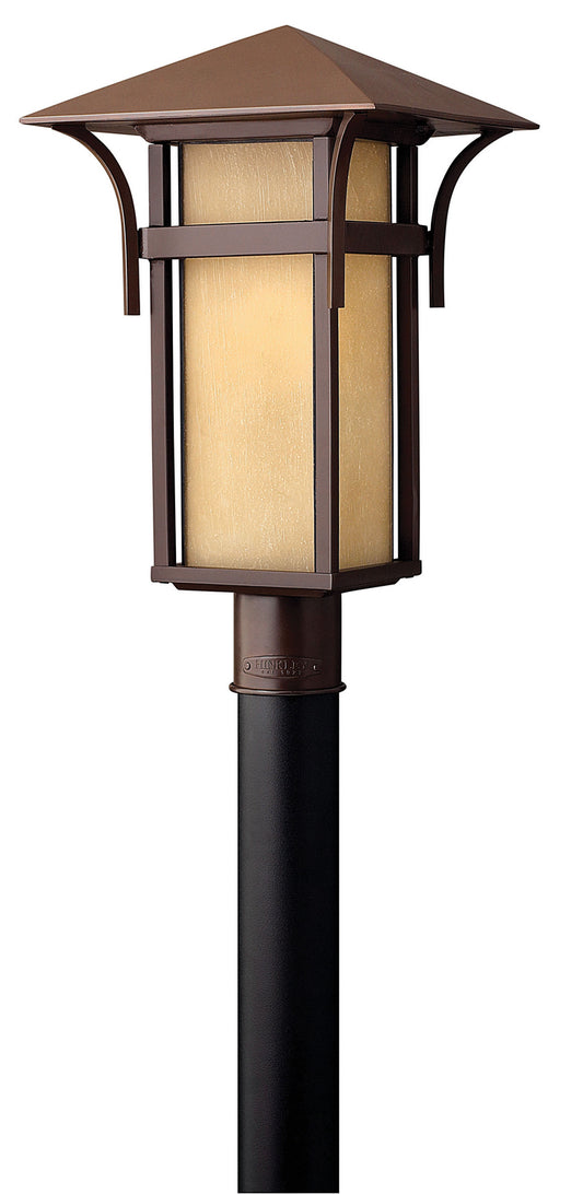 Harbor LED Post Top or Pier Mount Lantern in Anchor Bronze