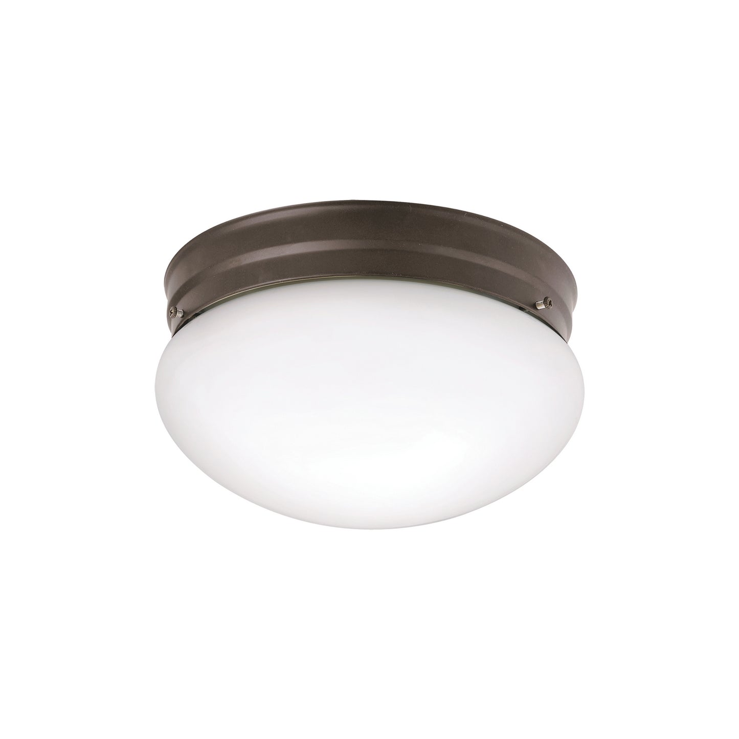 Ceiling Space Two Light Flush Mount in Olde Bronze