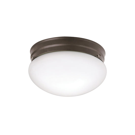 Ceiling Space Two Light Flush Mount in Olde Bronze