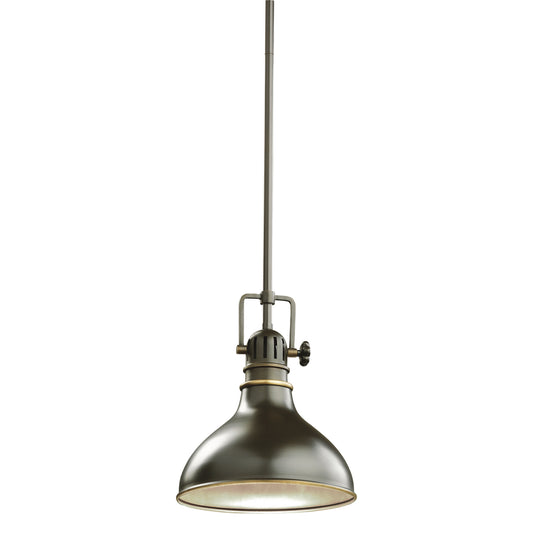 Hatteras Bay One Light Mini Pendant in Olde Bronze