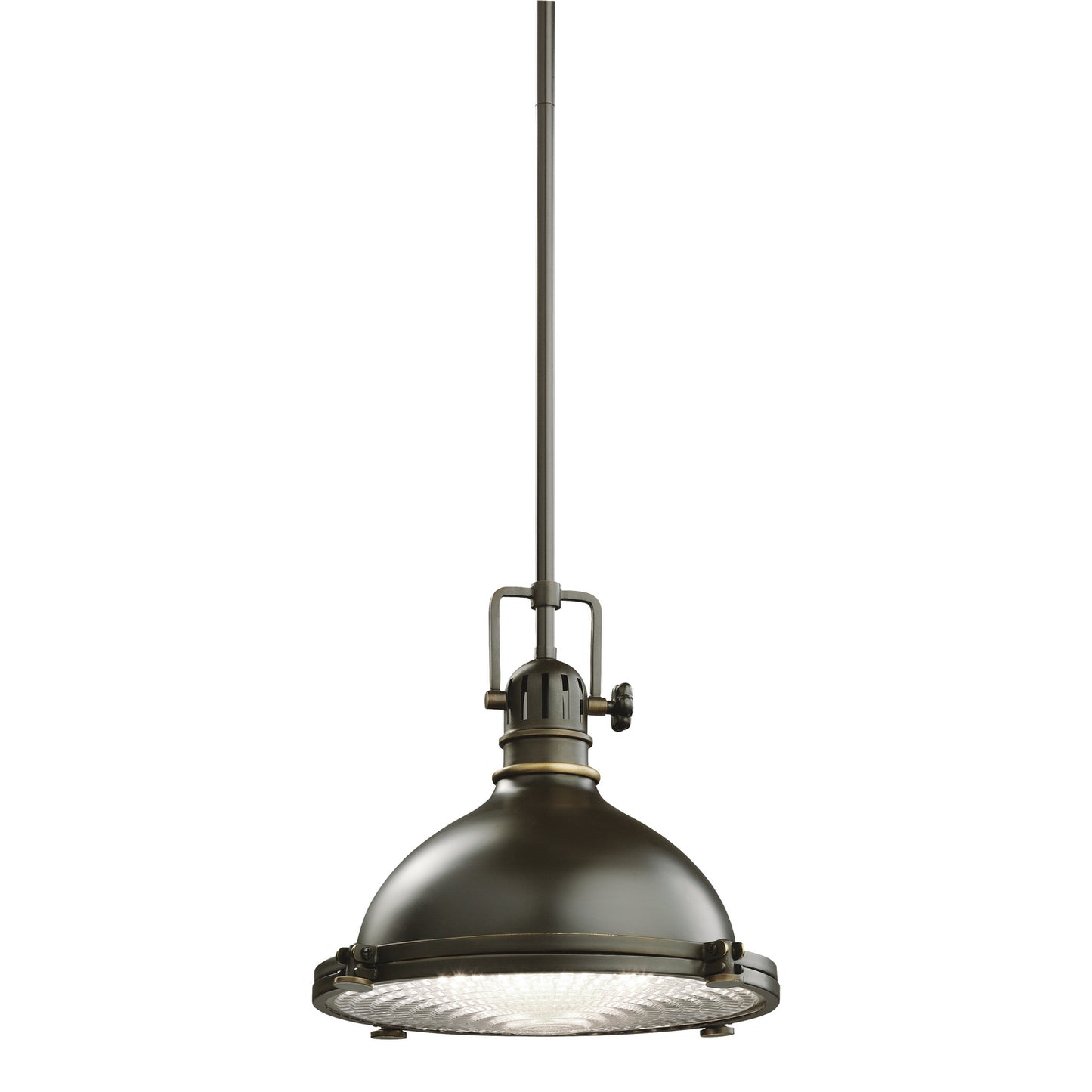 Hatteras Bay One Light Pendant in Olde Bronze