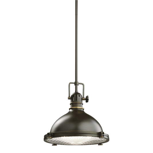 Hatteras Bay One Light Pendant in Olde Bronze