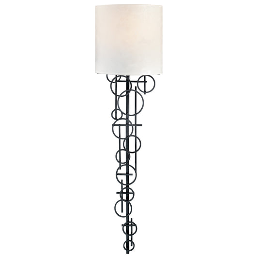 George Kovacs - P5130-066 - One Light Wall Sconce - George Kovacs - Sand Coal Black