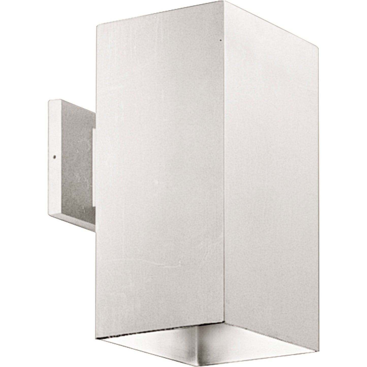 Square One Light Wall Lantern in White