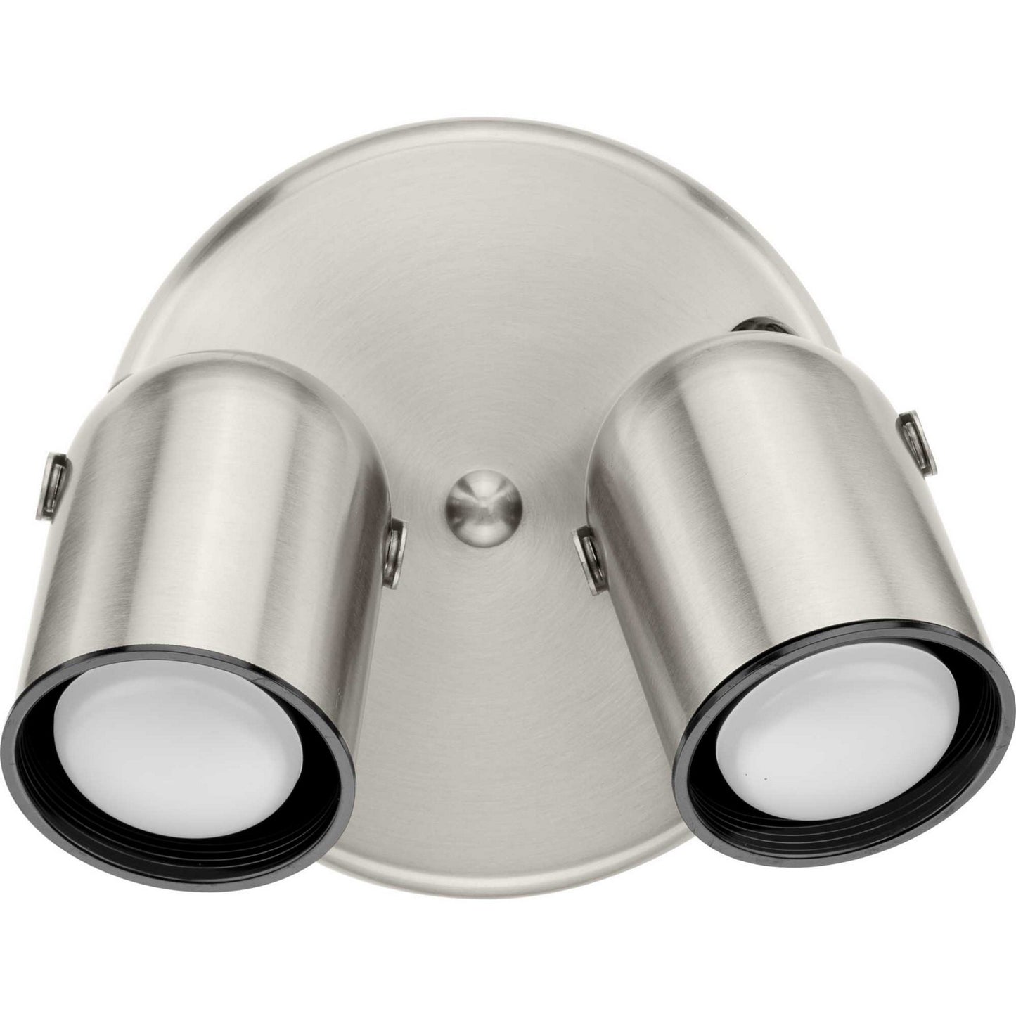 Directional Two Light Wall/Ceiling Mount in Brushed Nickel