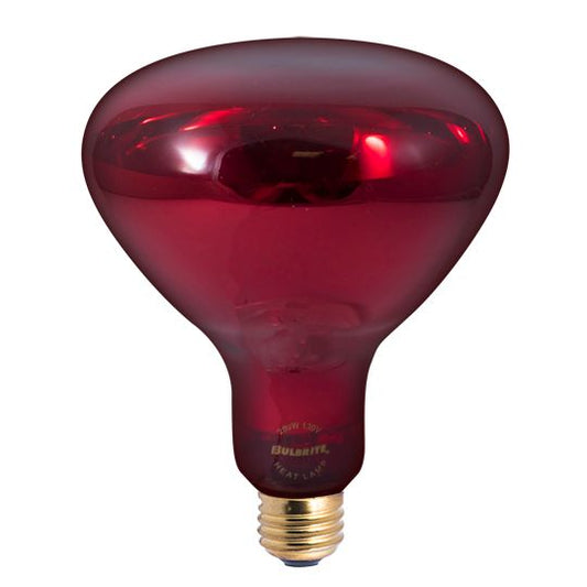 250W BR40 HEAT LAMP RED E26 130V