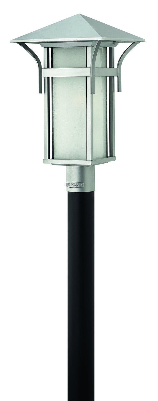 Harbor LED Post Top or Pier Mount Lantern in Titanium