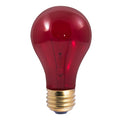 25W A19 PARTY BULB TRANSPARENT RED E26 120V