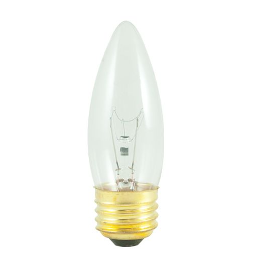 25W B10 CLEAR E26 130V