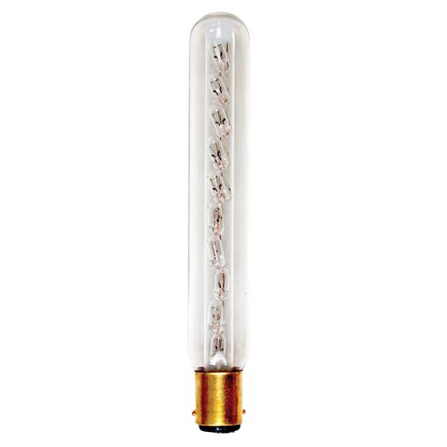 25W T6.5 TUBULAR CLEAR BA15D 130V