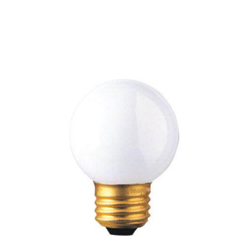 25W G16 1/2 Globe White E26 Medium 125V 310225 25G16EWH