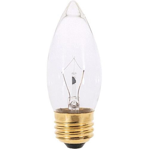 25W 12V E26 MEDIUM BASE TORPEDO SHAPE CLEAR