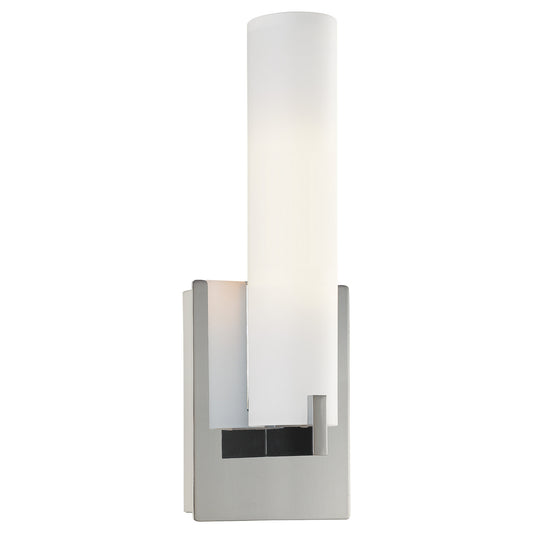 Tube Two Light Wall Sconce in Chrome