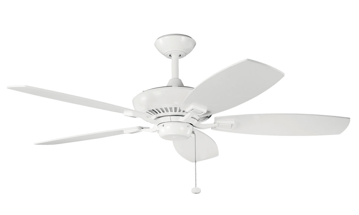 Canfield 52"Ceiling Fan in White