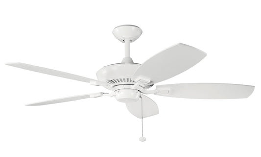 Canfield 52"Ceiling Fan in White