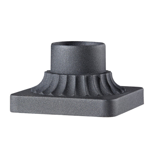 Generation Lighting - PIER MT-BK - Mounting Accessory - Outdoor Pier Mounts - Black