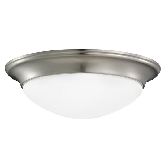 Nash Three Light Flush Mount in Brushed Nickel