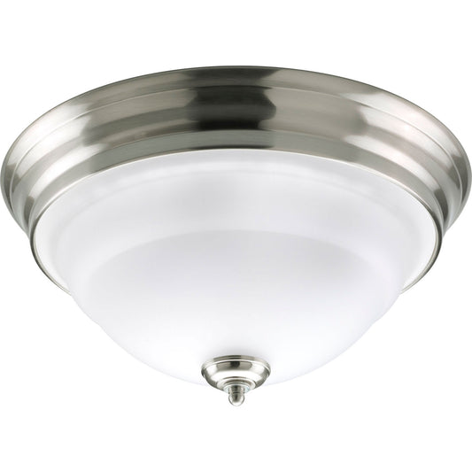 Torino Two Light Flush Mount in Brushed Nickel