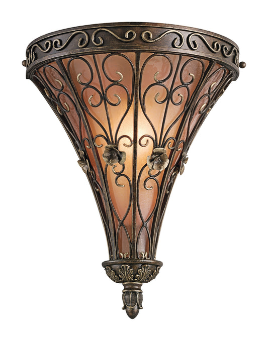 Marchesa One Light Wall Sconce in Terrene Bronze