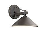 Ripley One Light Outdoor Wall Mount in Olde Bronze