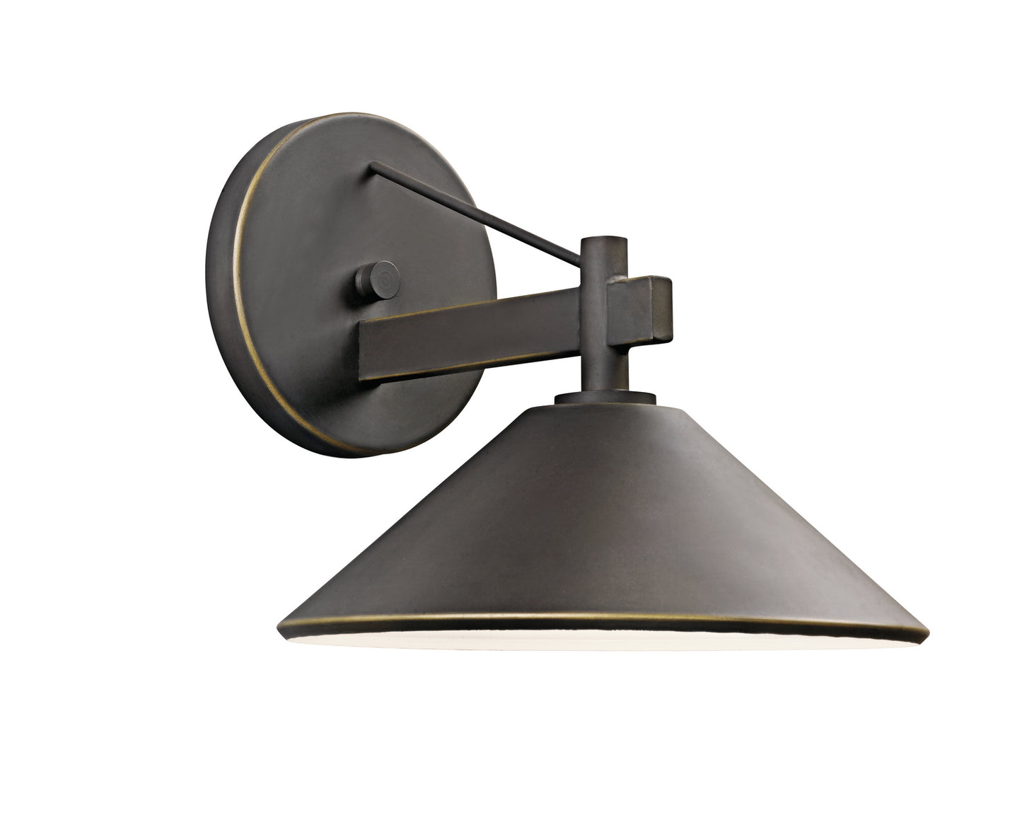 Ripley One Light Outdoor Wall Mount in Olde Bronze