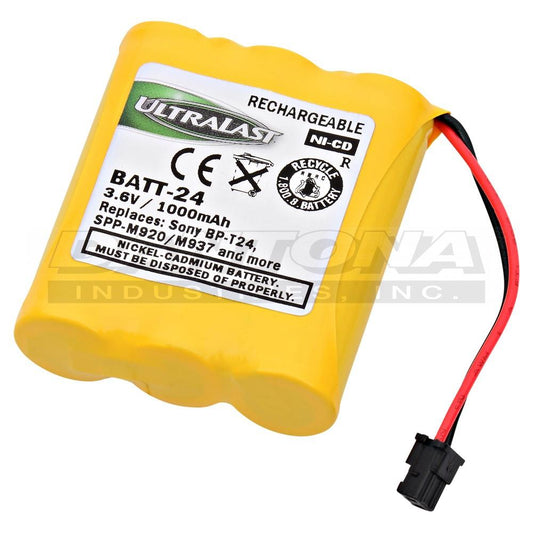 BATT-24 3.6V 1000mAh NiCad SONY BP-T24
