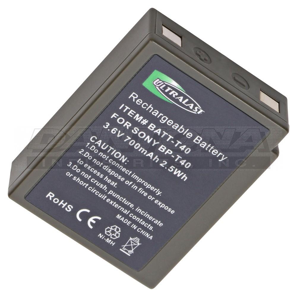 BATT-T40 3.6V 500mAh SONY BP-T40