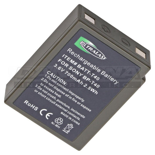 BATT-T40 3.6V 500mAh SONY BP-T40