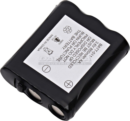 BATT-511 3.6V 900mAh NiCad Pana P-P511